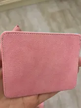 Wallet Women Bank Id-Card-Holder 1pc Pu Box Multi-Slot Candy-Color