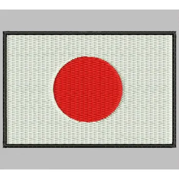 

Bandera JAPON para mascarilla parche bordado Iron patch toppa ricamata gestickter patch patch brode