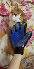 Nuevo cepillo para mascotas guante peine aseo de gatos muda de piel de la mascota de guantes peine en forma de mano guante de limpieza de mascota peine para perros y gatos
