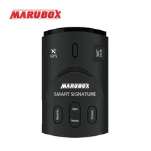 Marubox M2 Smart Signature Radar Detectors GPS Anti- Radar Detector LED 2 IN 1 for Russia with Car Anti Radars Police Speed Auto