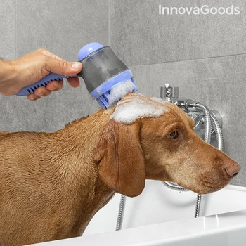 

Bath Brush with Container for Pets Bubblet InnovaGoods