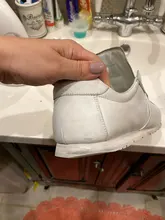 Limpiador de Zapatos blanco, herramienta de limpieza de esmalte refrescante para zapatillas de cuero informales, cepillos de zapatos TB, 1 ud.