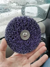 1 Uds rueda de decapado de discos para amoladoras angulares limpiar y eliminar pintura revestimiento de óxido para Metal madera de fibra de vidrio de trabajo