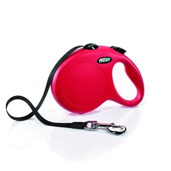 

Flexi leash-roulette classic L 5m tape, red, 18,8x3,9x12,9 cm-1 pc