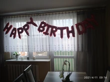 Globos de Decoración de cumpleaños de 13 Uds., letras de aluminio de oro rosa, decoraciones para fiesta de cumpleaños, Globos de balonía, aniversario