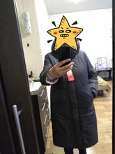 Thick Jacket Clothing Parka Coat Women Female Winter Astrid Hooded Long Large-Sizes Fashion