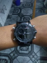 NAVIFORCE- Relojes deportivos de cuero para hombre, relojes de pulsera masculino, digital, led, de cuarzo, resistente al agua