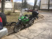 Abrazadera universal para parabrisas de motocicleta, extensión de alerón variable para protección delantera de moto Yamaha Tmax BMW R 1200GS F800GS