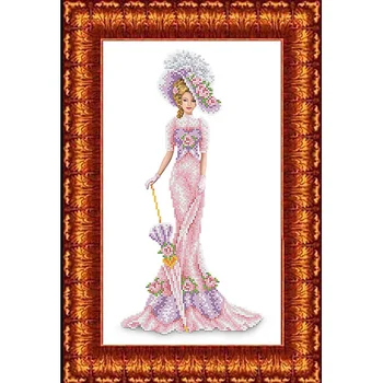 

"Lady in the pink A3" bead pattern