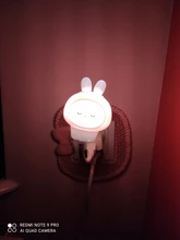 Night-Lamp Remote-Control Bedroom-Decor Baby Bear Cute Christmas-Gift Cartoon Chlidren