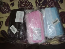 Mascarilla desechable de 3 capas, máscara facial de tela no tejida, antipolvo, con elásticos para las orejas, color negro, 10/50/100 Uds.