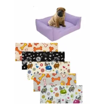 

Pet cot 60X90CM printed TEPLAS TEXT SURT 842633401657