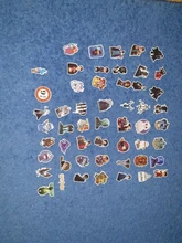 Pegatinas de dibujos animados de HP Pottes, calcomanías clásicas, para equipaje, monopatín, portátil, nevera, papelería, impermeables, 25 uds.