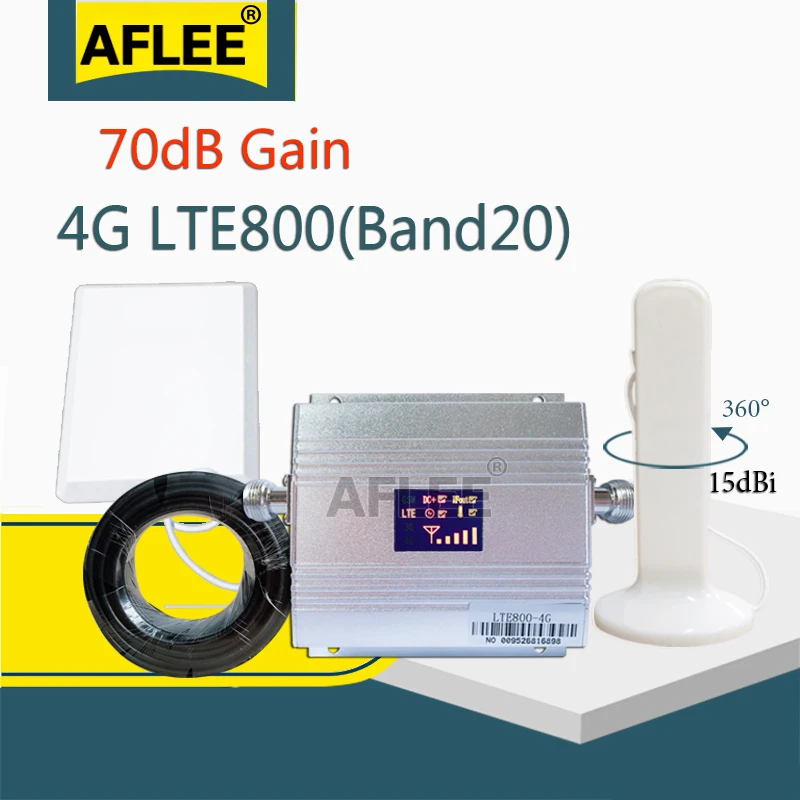 Europe 4G Cellular Amplifier Band20 800Mhz 4G