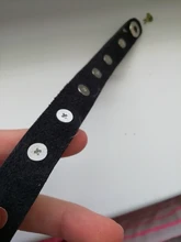 Pulsera gótica negra Punk para mujer, remache de punta cónica, brazalete de cuero negro, talla grande, Unisex