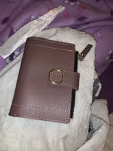 Nueva moda de la mujer billetera monedero mujer carteras para tarjeta de mujer pequeño cartera mujer broche Mini embrague 2021