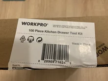 WORKPRO-Juego de Herramientas para el hogar, utensilio doméstico, juego de enchufes, destornilladores, herramientas de reparación para el hogar, herramientas manuales de bricolaje