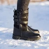 Mongolki men's natural, Mongolian winter boots, boots, very warm, genuine leather and fur, for hunting fishing ► Photo 3/5