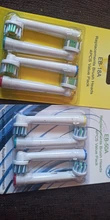 Recambios cepillos dientes oral b, cabezas de cepillo de dientes para Oral B eléctrico Advance Pro salud triunfo 3D Excel vitalidad 4 Uds