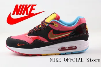 

NIKE AIR MAX 1 women's Running Shoes Air Cushion Breathable Running Shoes original white original Size 40-46