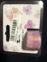 Rollo de cinta Washi de pétalos de flores, rollo de pegatinas de hojas para diario, cinta de papel adhesiva, adhesivo de papelería, bricolaje, 200 Uds.