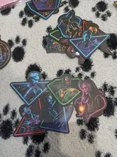 Pegatinas de Los vengadores de Marvel de Disney para niños, pegatinas impermeables para monopatín, viaje, guitarra, portátil, pegatina para maleta, dibujos animados, 50 Uds.