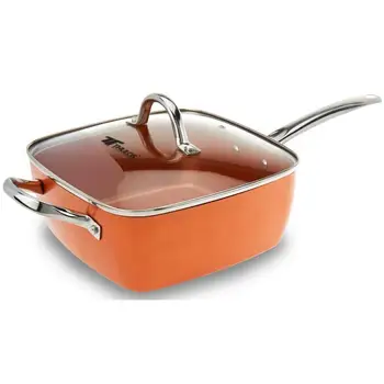 

Copper frying pan 5 in 1 non-stick 24cm TH-CFP2424 Pae thulus pots