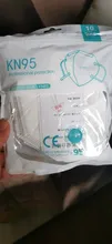Mascarilla facial KN95 FFP2 con filtro CE, tapabocas antipolvo, 5-100 Uds.
