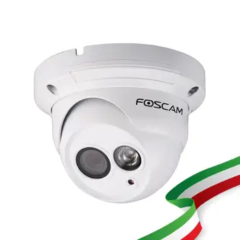 

Telecamera Foscam FI9853EP HD 1 megapixel da esterno P2P POE 2.8mm 70°