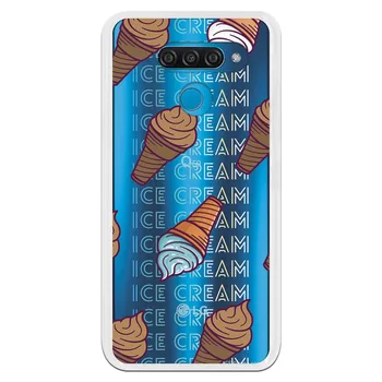 

Stand case costume drawing Icecream WP013 for LG Q60