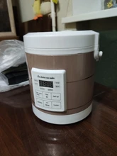 1.6L rice cooker used in car  and truck 12v to 24v enough for two to three persons