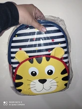 Lindo chico niño escuela bolsas mochila de jardín de niños niñas niños mochila 3D de dibujos animados de animales de