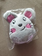 New Catnip Toy, Huggie the Gray Mouse, Fun Cat Toy with Real Catnip Inside