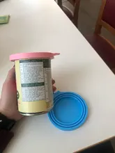 Silicone Canned Lid Sealed Feeders Food Can Lid For Puppy Dog Cat Storage Top Cap Reusable
