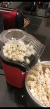 Popcorn-Maker Mini Household 1200W for Home Kitchen Healthy Hot-Air Oil-Free