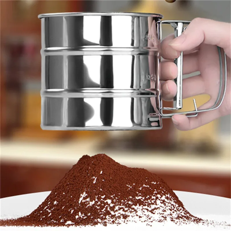 Semi-automatic-Hand-held-Flour-Sieve-Baking-Tools-Stainless-Steel-Cake-Utensils-Cocoa-Powder-Hand-screened