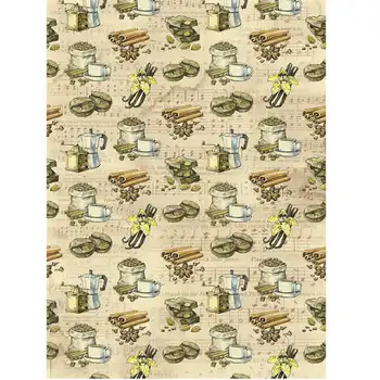 

Rice paper for Decoupage "" craft Premier "", A3, 25 g/m, "Coffee" "cp01529