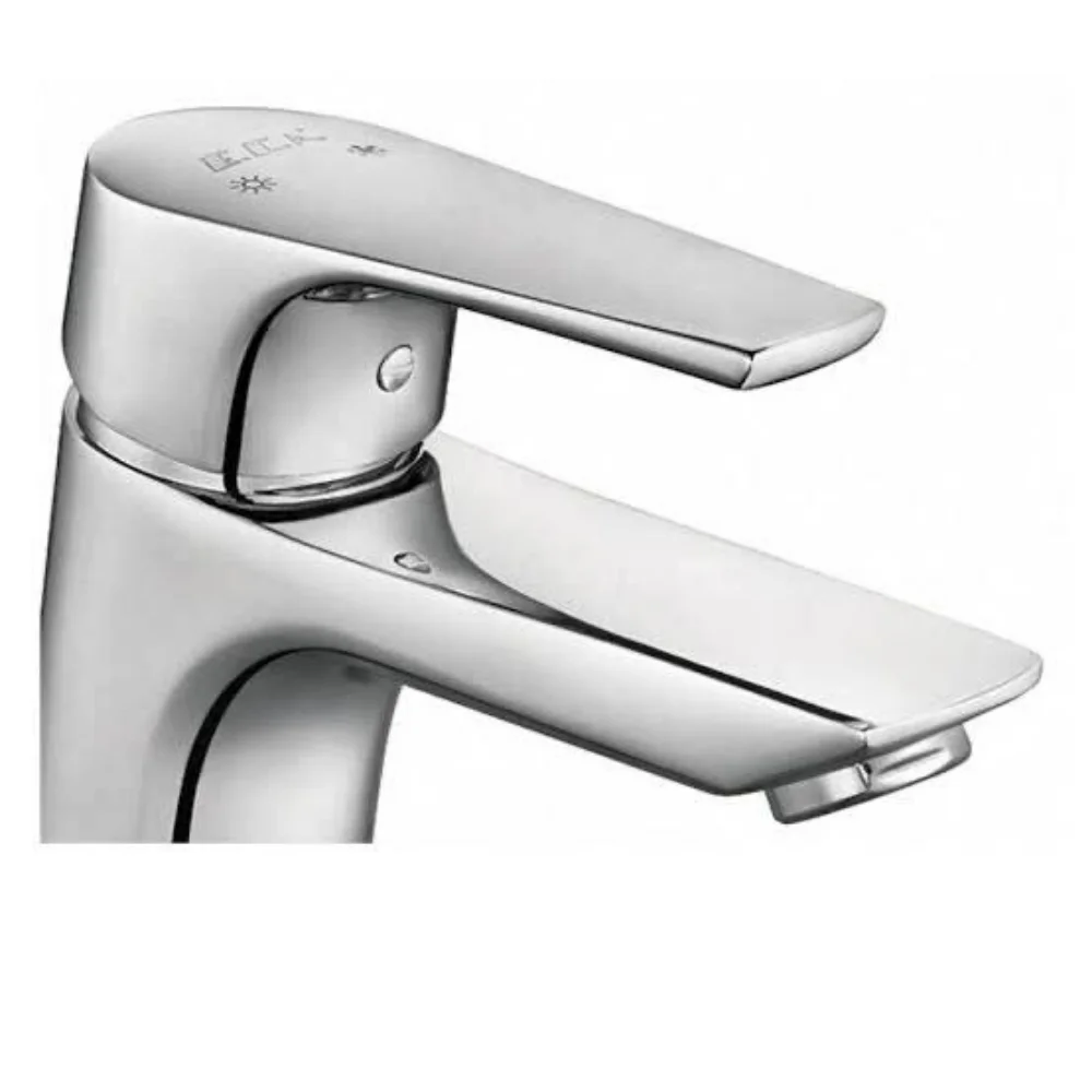 

ECA Bathroom Basin Faucet Waterfall Deck Mounted Cold and Hot Water Mixer Tap Brass Chrome Vanity Vessel Sink Crane