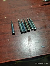 LUXIANZI libre De plomo puntas De pistola para soldar estaño cobre puntas De soldadura para Estación De soldadura BGA herramientas De soldadura Ponta De Ferro De Solda