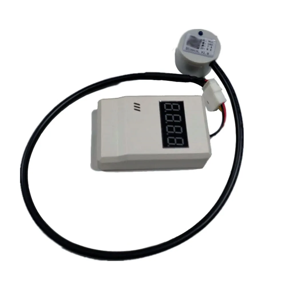 Taidacent Ultrasonic Fuel Level Sensor Water Level Detection Display Ultrasonic Fuel Level Detector Oil Tank Level Sensor