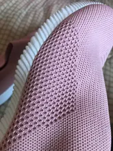 Zapatillas de deporte de tejido de punto para mujer, zapatos planos femeninos, de talla grande, para caminar de primavera verano