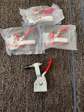 4/8 unids/set rojo abrazadera de GH-201B 100kg herramienta de liberación Rápida Horizontal abrazaderas mano pesado nuevo deber de herramientas de