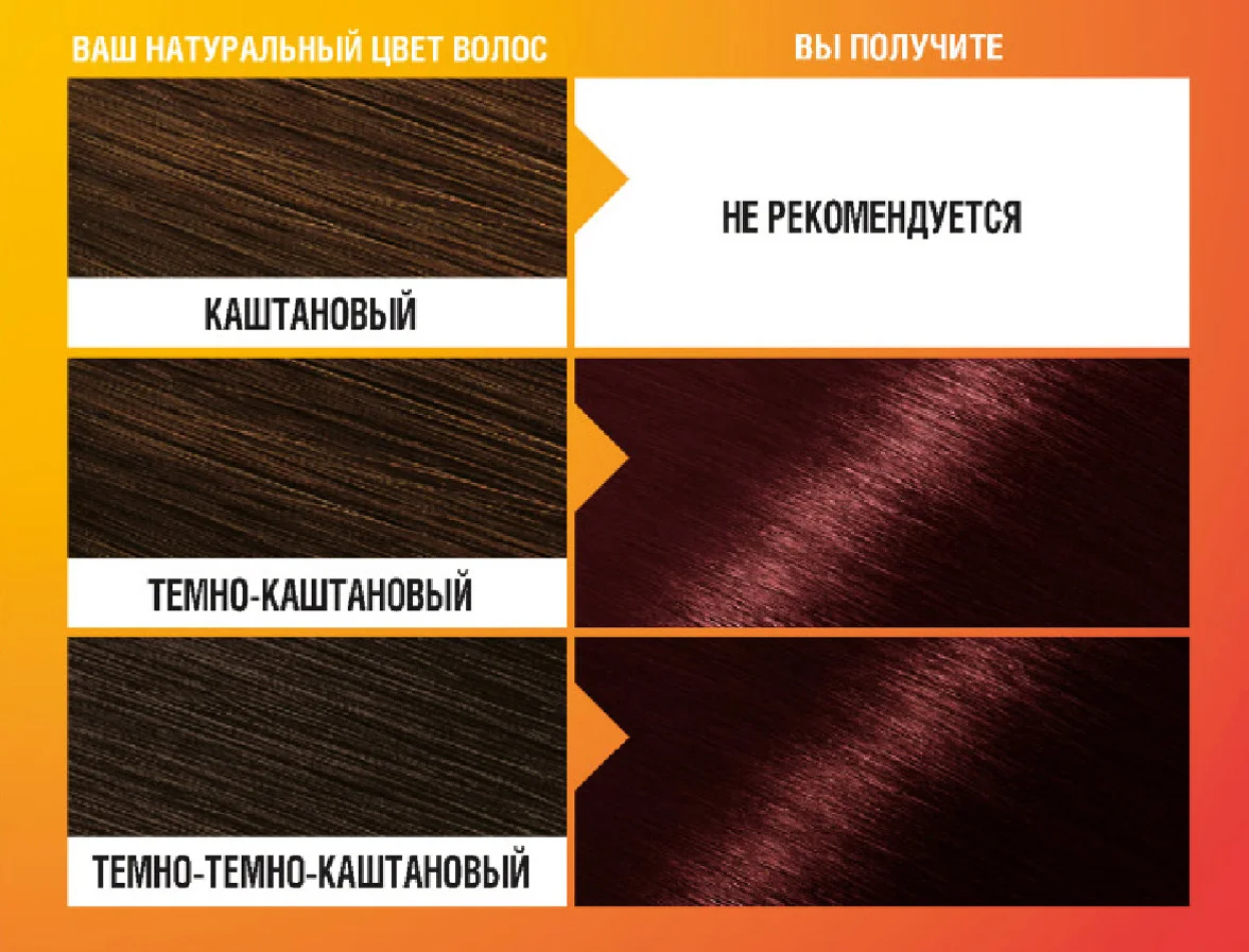 Garnier Краска-уход для волос "Color&Shine" с клюквой и аргановым маслом, без аммиака, оттенок 3.6, Черная вишня, 110мл