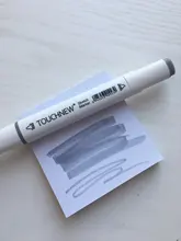 TOUCHNEW-Colección gris de 30 colores para dibujo gráfico, tiras de cómics, garabatos de pintura, ilustración, Diseño de ropa