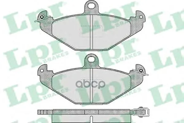 Brake pads Renault Espace 96-02/Laguna 93-01/Safrane 92-00 Rear Lpr 05p427 lpr. 05P427