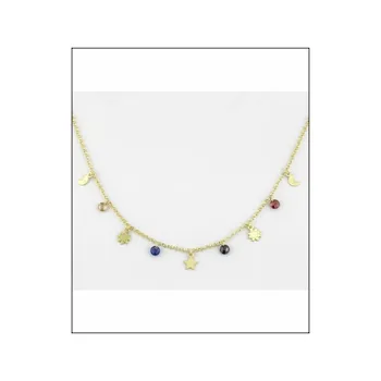 

Necklace silver colors Larré