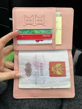 TOURSUIT-fundas para pasaporte de cuero PU con bloqueo RFID para hombre y mujer, funda para tarjetas bancarias, billetera de identificación, accesorios de viaje