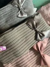 YWHUANSEN-medias de algodón con lazo para niños, pantimedias de bebé de 0 a 10 años, Primavera, Otoño e Invierno