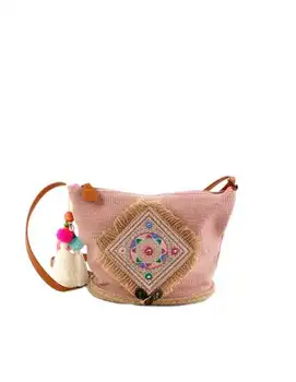 

Raffia handbag shoulder Macon Flights of EFERRI