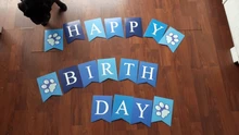 Banner-Accessories Collar Pet-Party-Supplies Birthday-Party-Decor Dog Cat Scarf Hat 